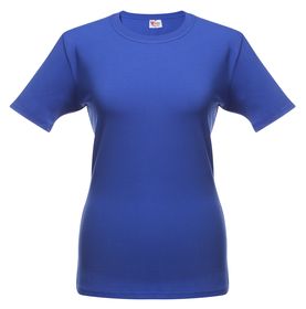 Футболка женская T-bolka Stretch Lady, ярко-синяя (royal)