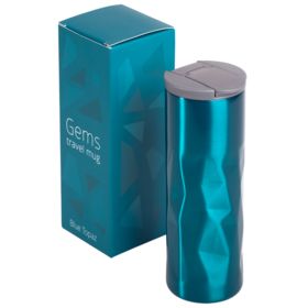 Термокружка Gems Blue Topaz, синий топаз