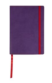 Блокнот Vivid Colors в мягкой обложке, фиолетовый